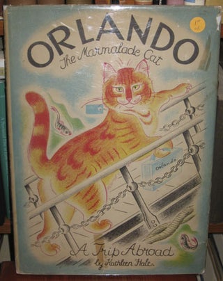 Orlando the Marmalade Cat : A Trip Abroad; First edition, first printing. Kathleen O. B. E. Hale.